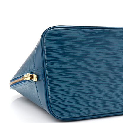Louis Vuitton Epi Alma PM Cyan 10 of 11