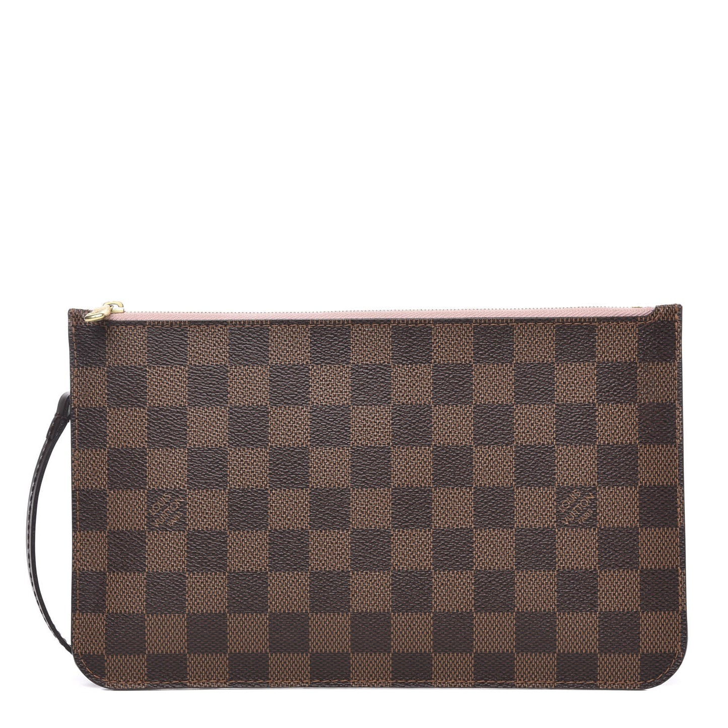 Damier Ebene Neverfull MM GM Pochette Rose Ballerine