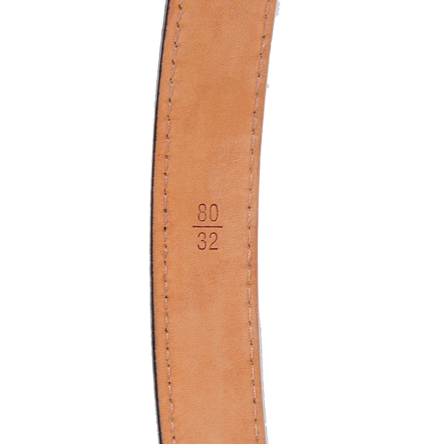 Louis Vuitton Monogram Belt Gold Buckle 80 32 5 of 5