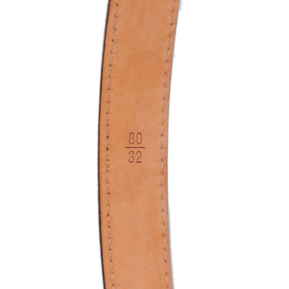 Louis Vuitton Monogram Belt Gold Buckle 80 32 5 of 5