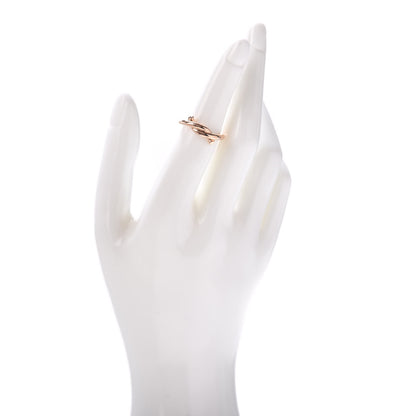 Cartier 18K Pink Gold Entrelaces Ring 50 5.25 2 of 4