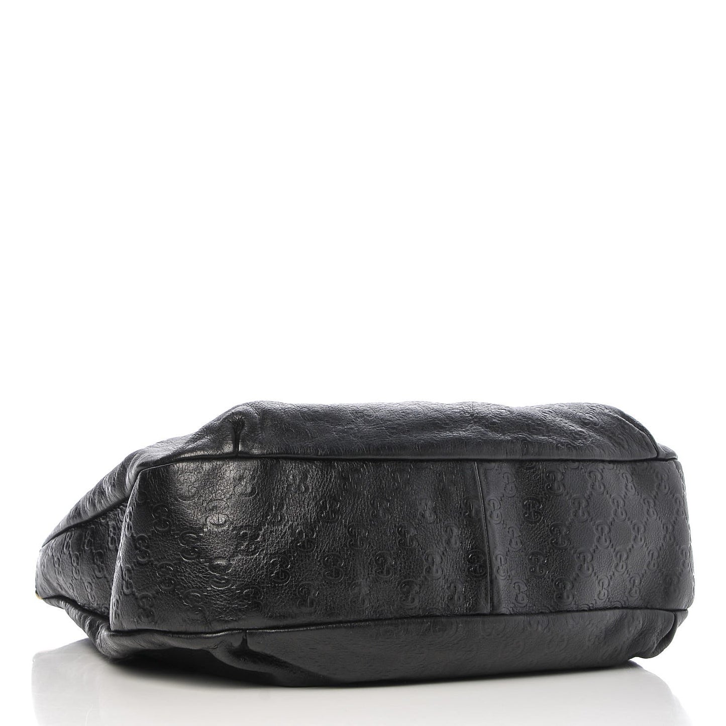 Guccissima Large New Ladies Web Hobo Black
