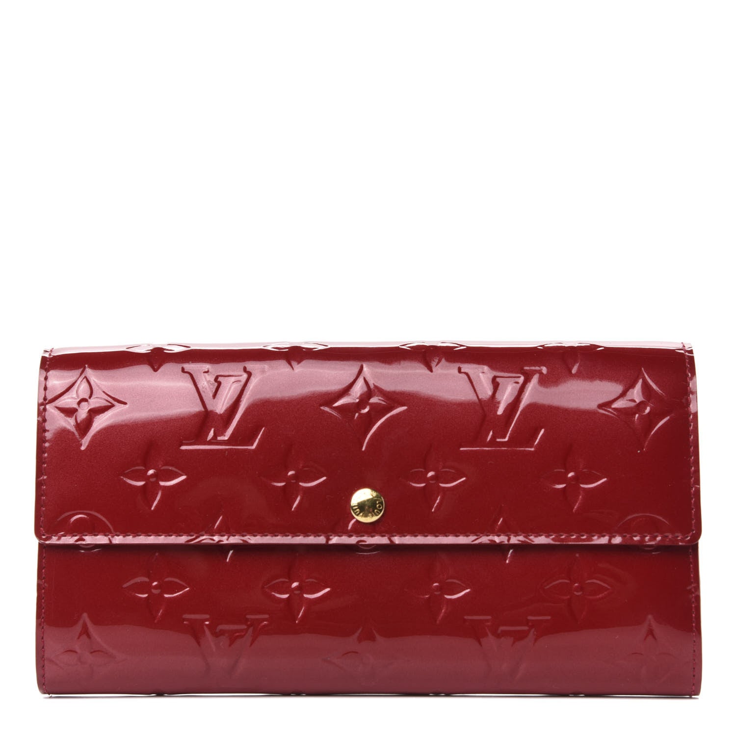 Louis Vuitton Vernis Sarah Wallet Pomme D'Amour 1 of 7