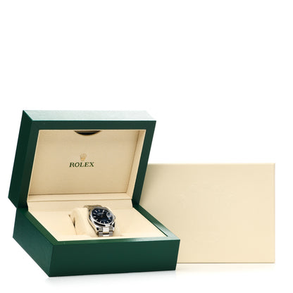 Rolex Stainless Steel 36mm Oyster Perpetual Datejust Watch Bright Blue 126200 5 of 5