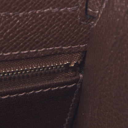 Hermes Epsom Kelly Sellier 32 Chocolate 16 of 33