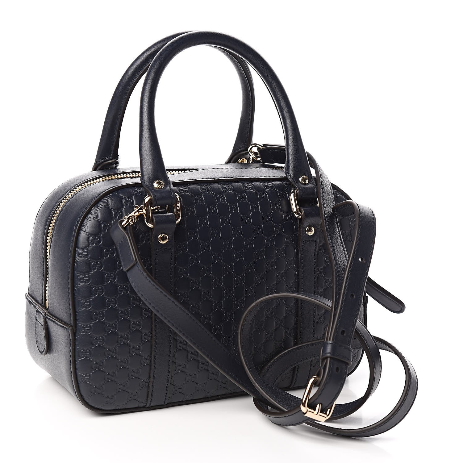Gucci Soft Microguccissima Small Crossbody Bag Blue 2 of 9