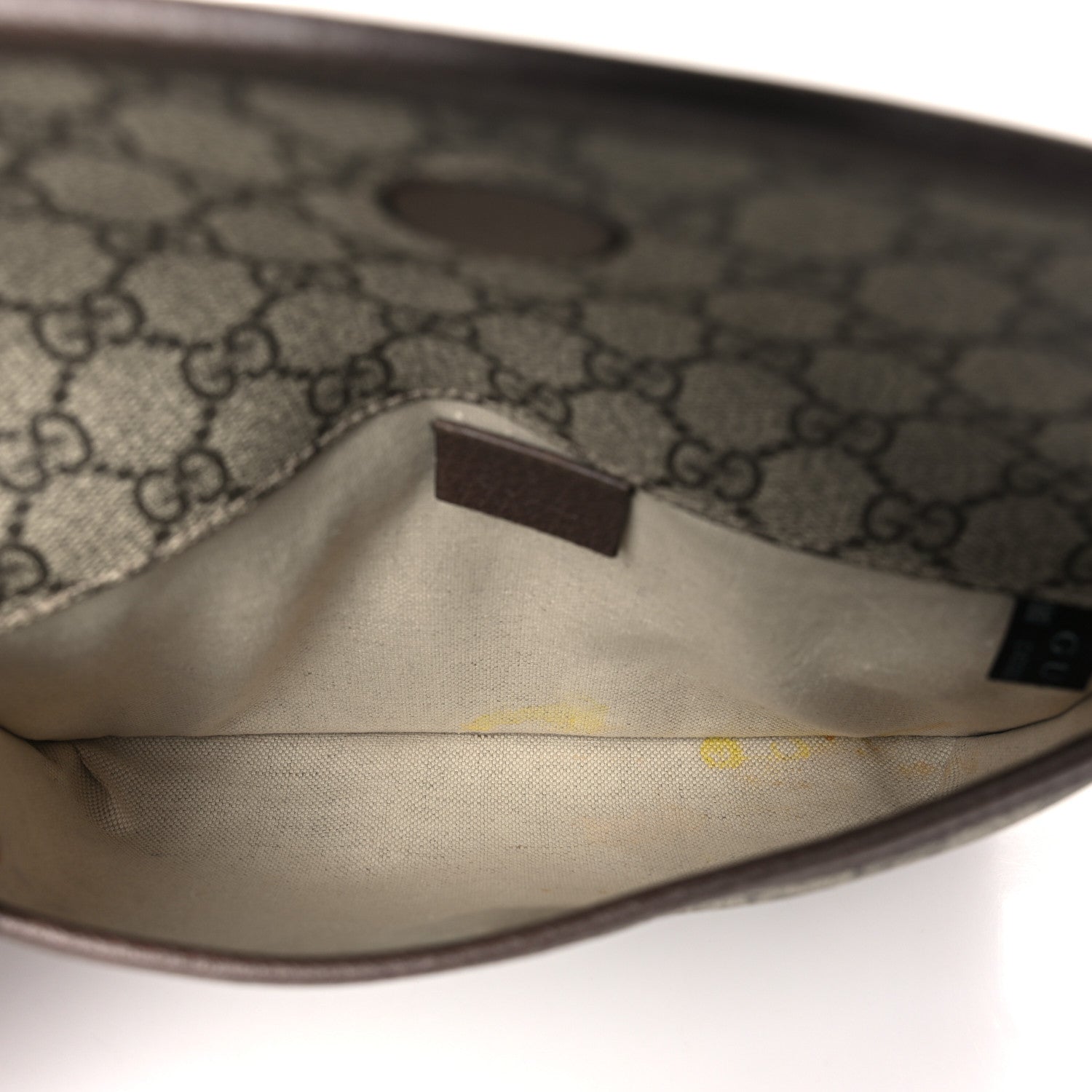 Gucci GG Supreme Monogram Neo Vintage Web Belt Bag Brown 5 of 9