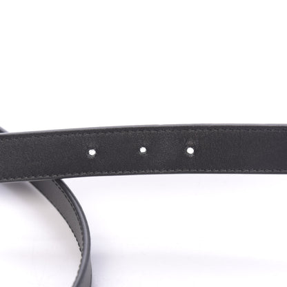Gucci Calfskin Double G 20mm Belt 85 34 Black 6 of 7