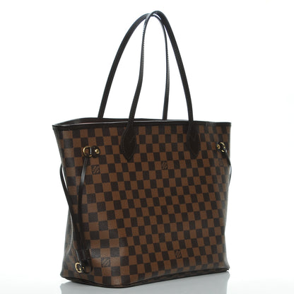 Louis Vuitton Damier Ebene Neo Neverfull MM Rose Ballerine 3 of 7