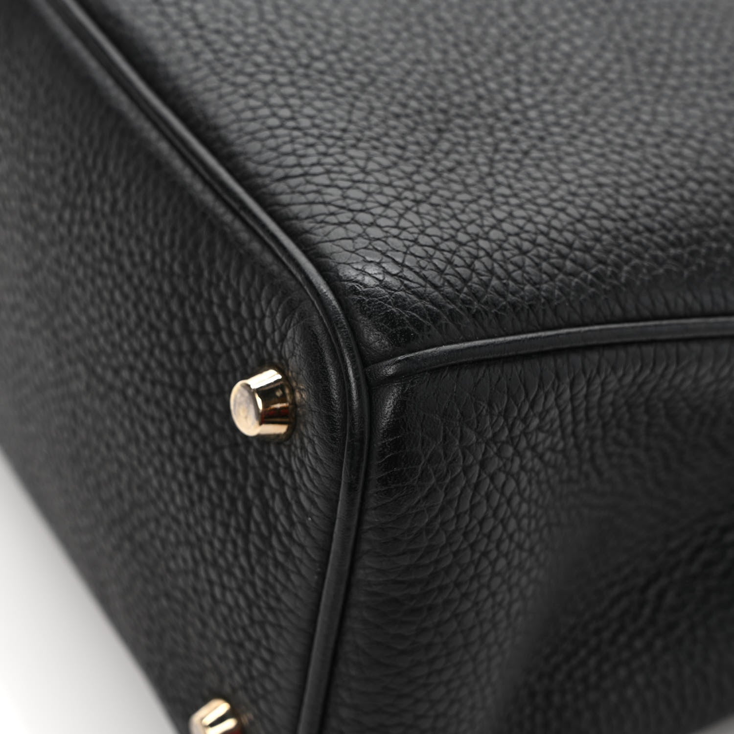 Christian Dior Bullcalf Medium Diorissimo Tote Black Rose Indien 10 of 10