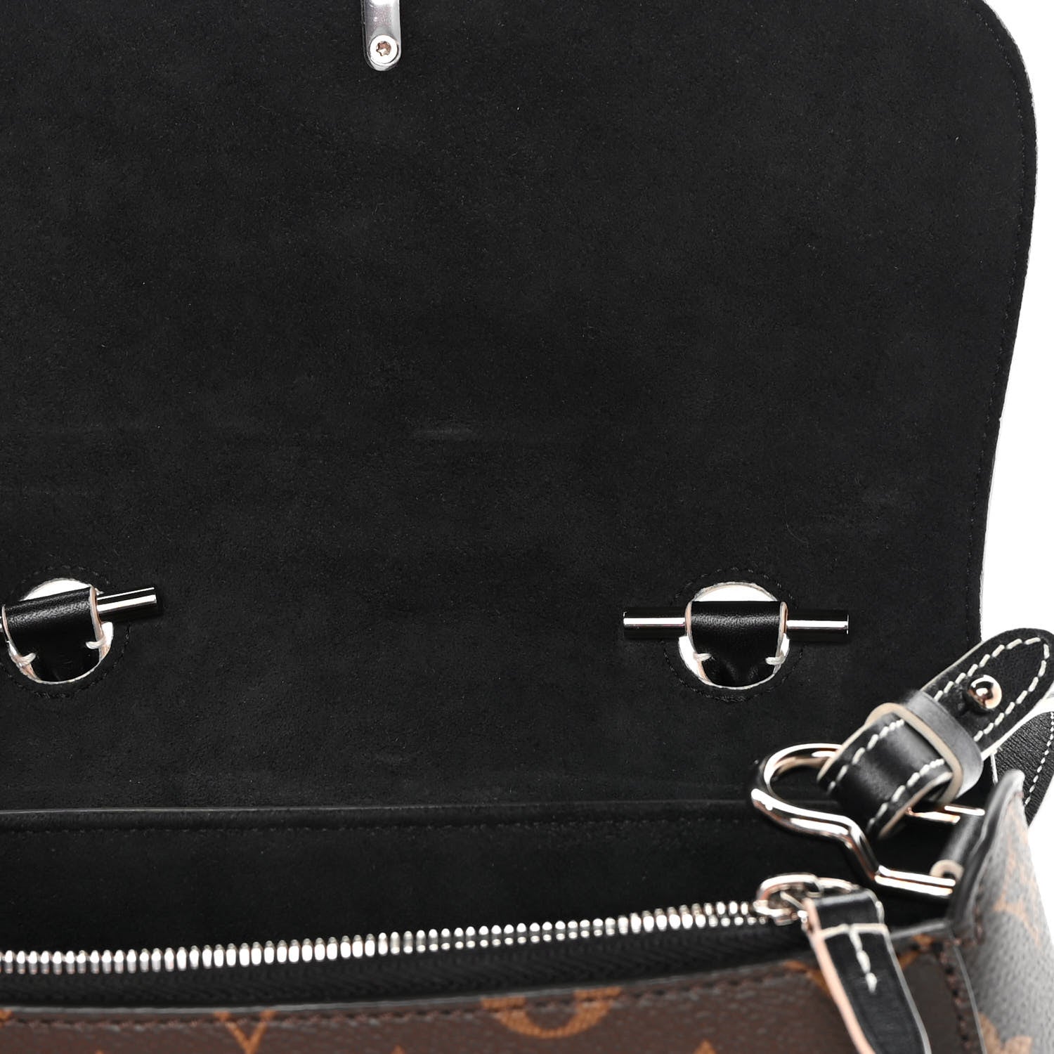 Louis Vuitton Calfskin Monogram Chain It Bag PM Black 11 of 14