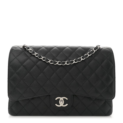 Chanel Caviar Quilted Maxi Double Flap Black 1 of 11