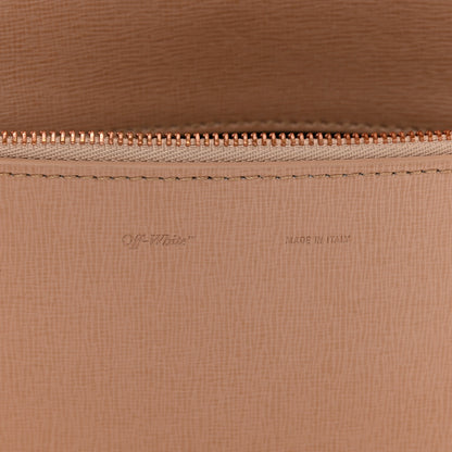 Off-White Saffiano Striped Mini Diag Bag Nude White 6 of 21