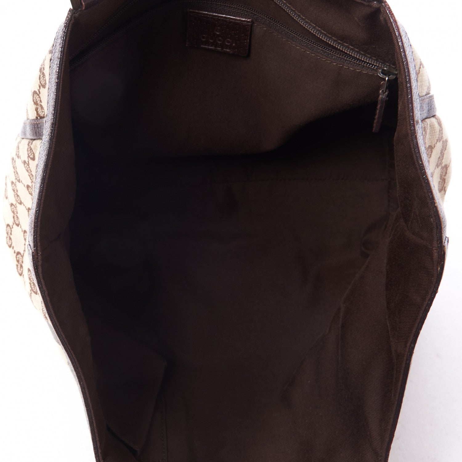 Gucci Monogram Small Abbey Tote Dark Brown 4 of 8