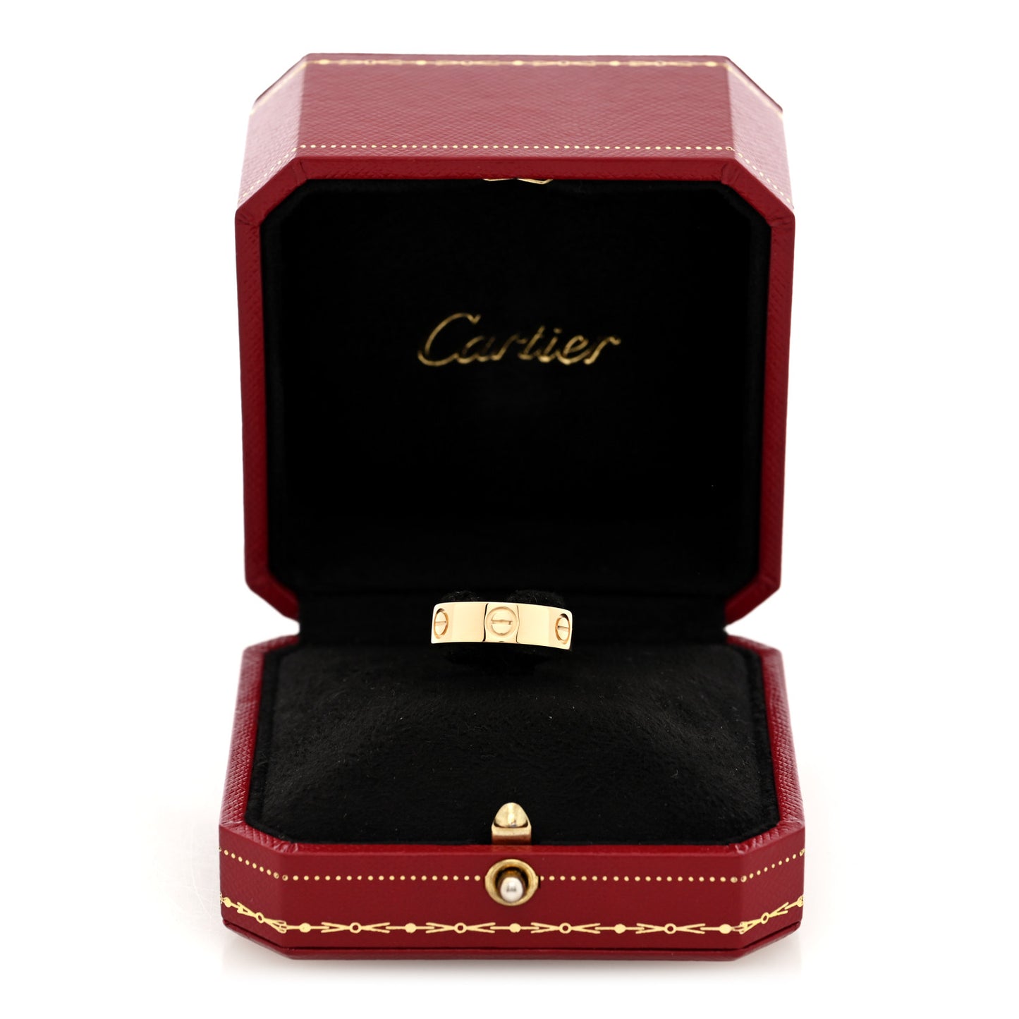 18K Yellow Gold 5.5mm LOVE Ring 51 5.75