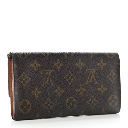 Louis Vuitton Monogram Sarah Wallet 2 of 12
