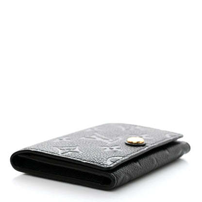 Louis Vuitton LOUIS VUITTON Empreinte Business Card Holder Black 4 of 6