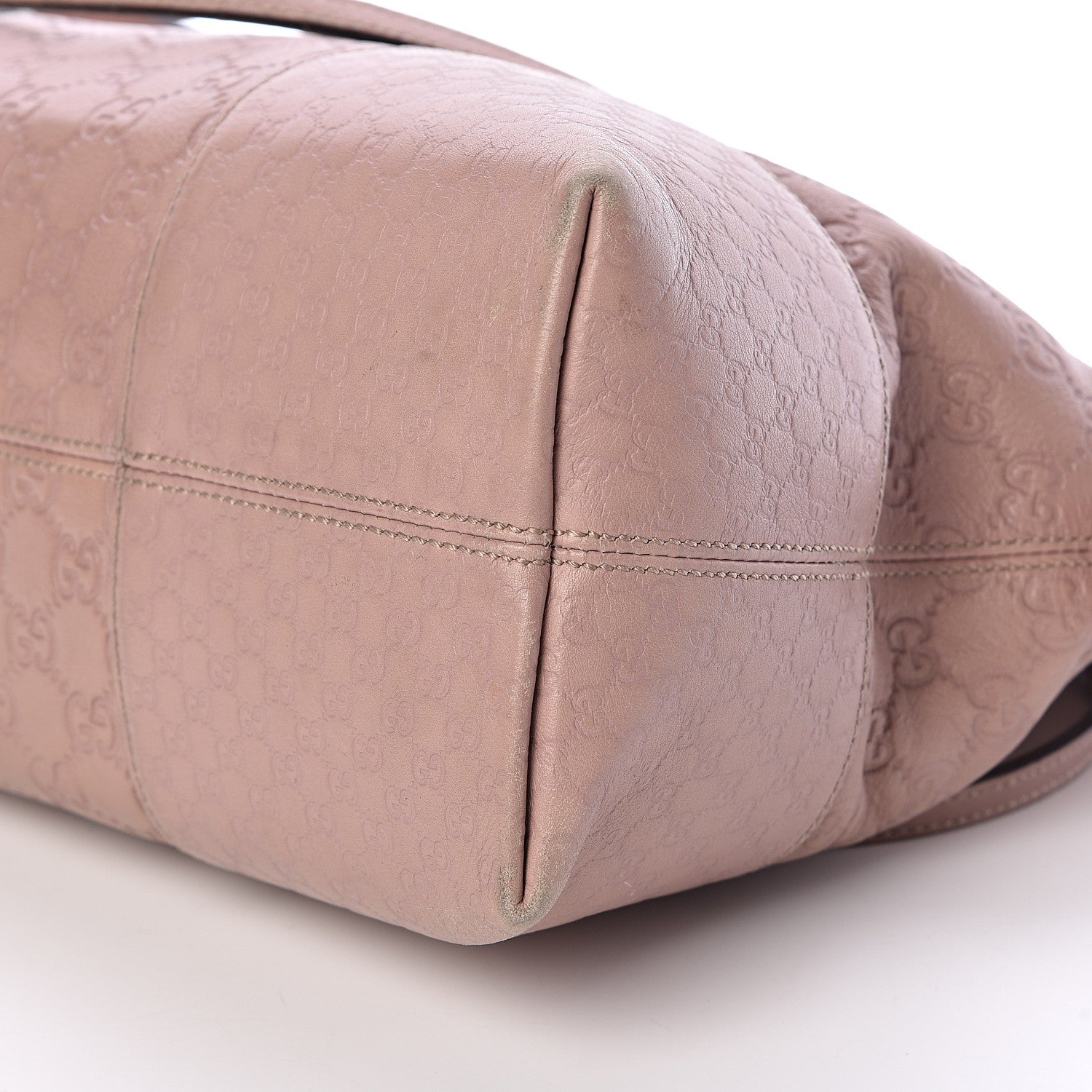 Gucci Guccissima Medium Bree Shoulder Bag Light Pink 14 of 16