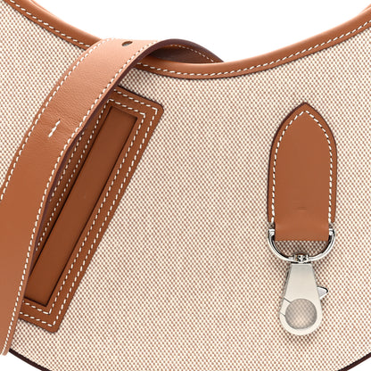 Hermes Canvas Swift P'tit Arcon Ecru Beige Gold 8 of 10