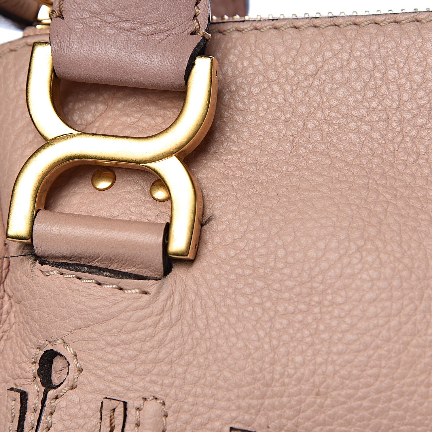 Chloe Calfskin Medium Marcie Satchel Blush Nude 13 of 14