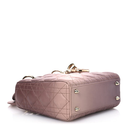 Christian Dior Lambskin Cannage Gradient Small My ABCDior Lady Dior 4 of 11