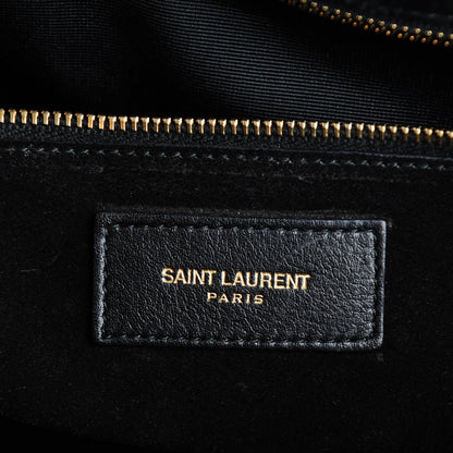 Saint Laurent Calfskin Large Sac De Jour Carryall Black 6 of 7