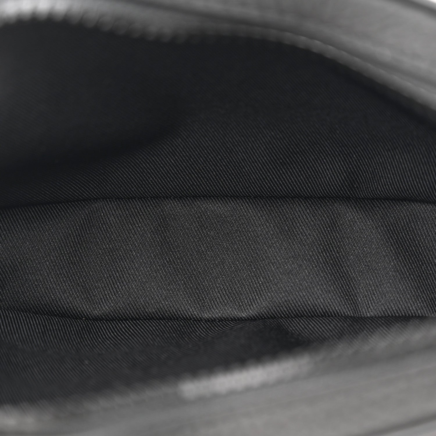 Louis Vuitton Taurillon Monogram Uniformes Solar Ray Soft Pochette Volga Belt Bag Black 5 of 10