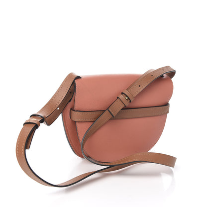 Loewe Calfskin Small Gate Crossbody Bag Tulip Tan 2 of 7