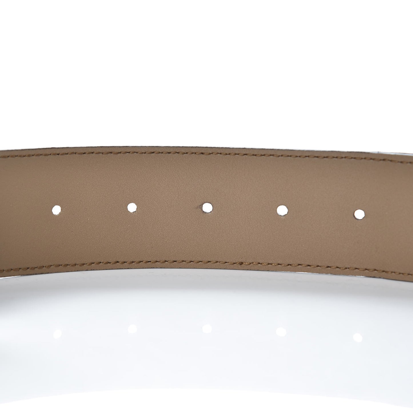 GG Supreme Monogram Suede Dionysus 40mm Belt 85 34 Beige Taupe