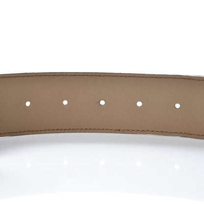 Gucci GG Supreme Monogram Suede Dionysus 40mm Belt 85 34 Beige Taupe 5 of 7