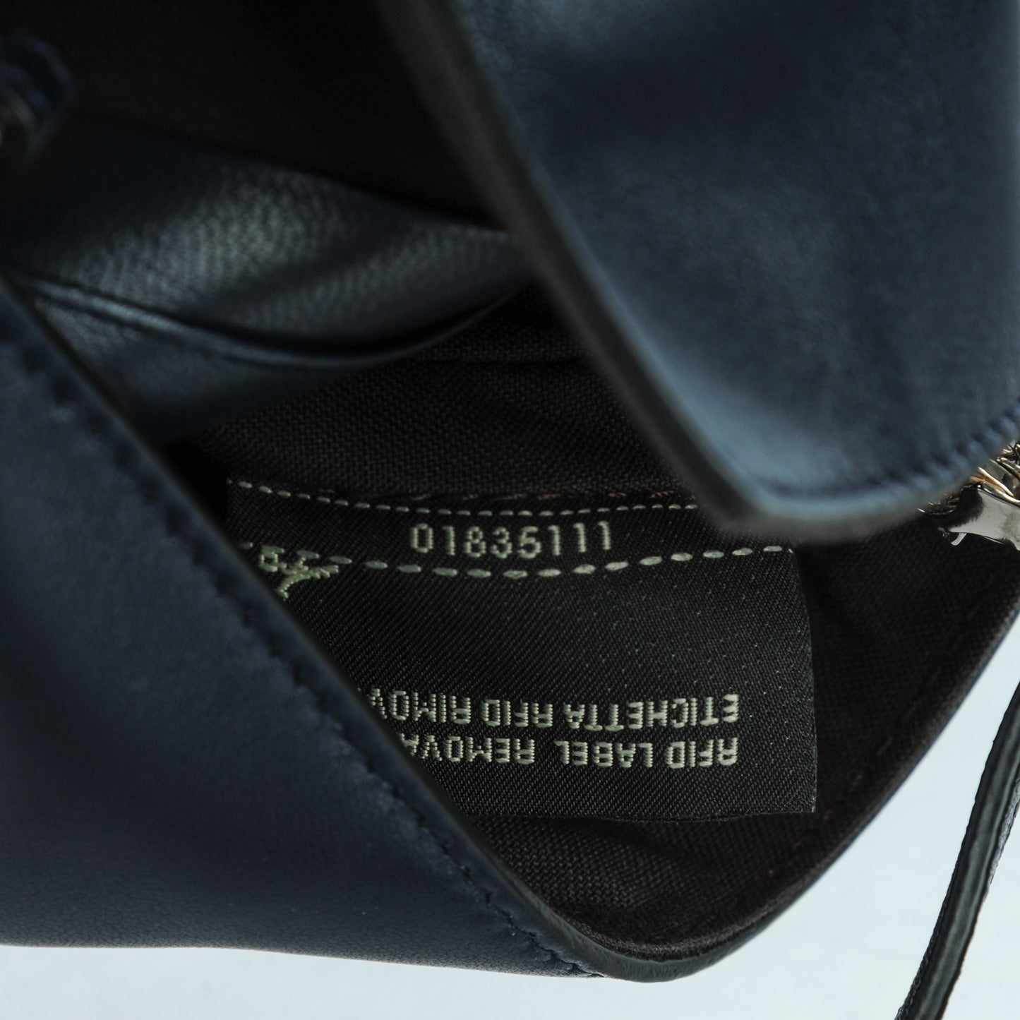Nappa Micro Baguette Blue