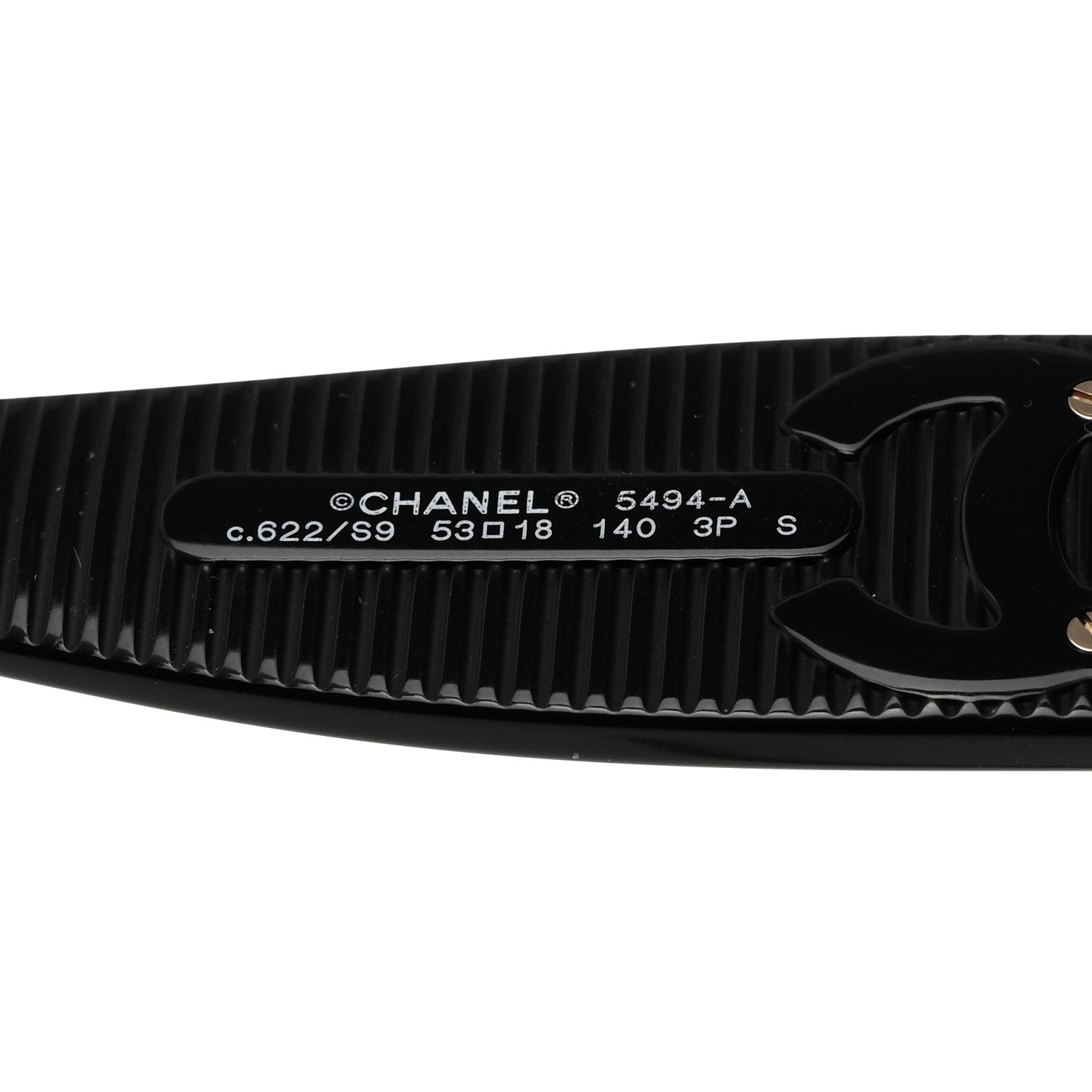 Chanel Square Polarized CC Sunglasses 5494-A Black 7 of 8