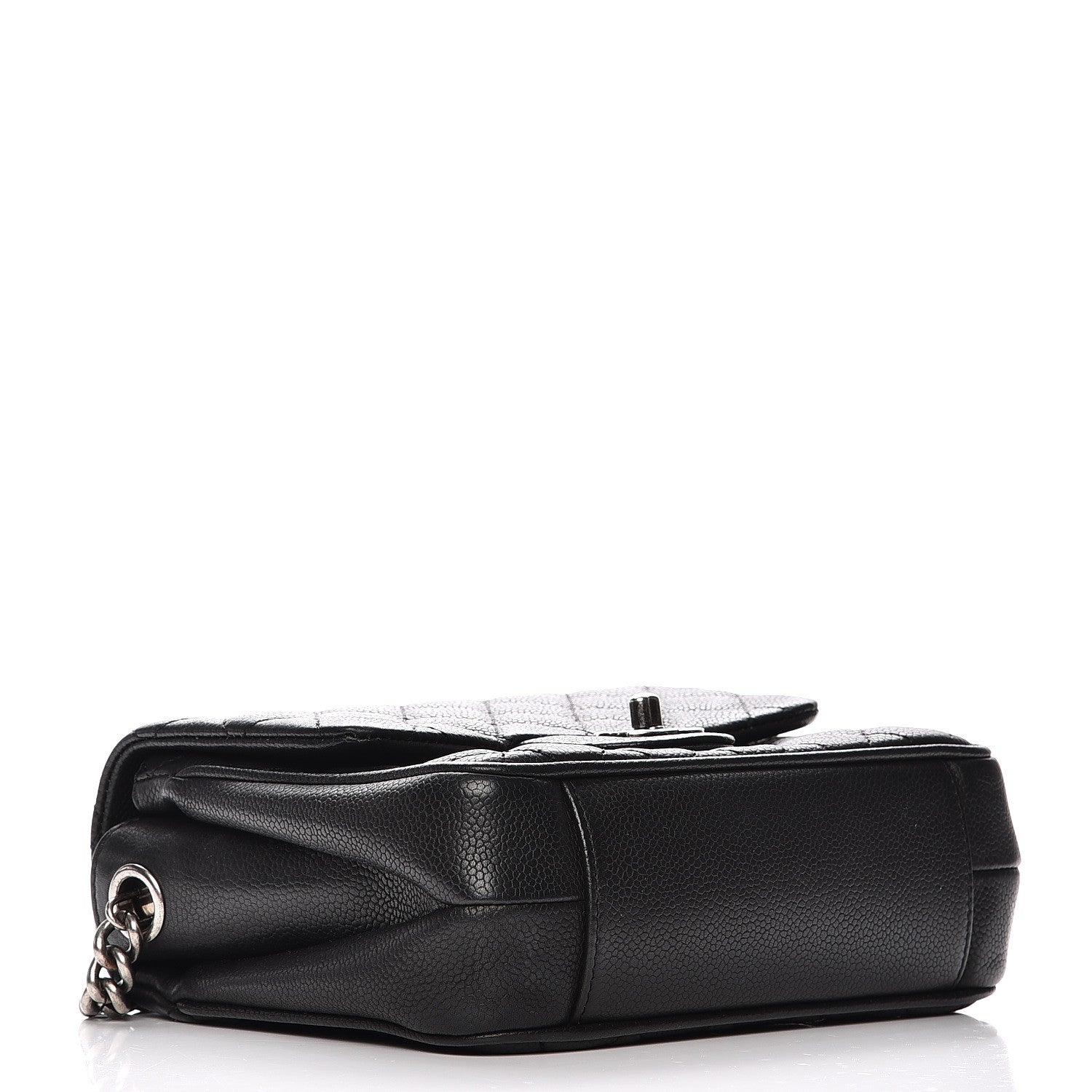 Chanel Caviar Quilted Small Rock In Rome Flap Black 4 of 7