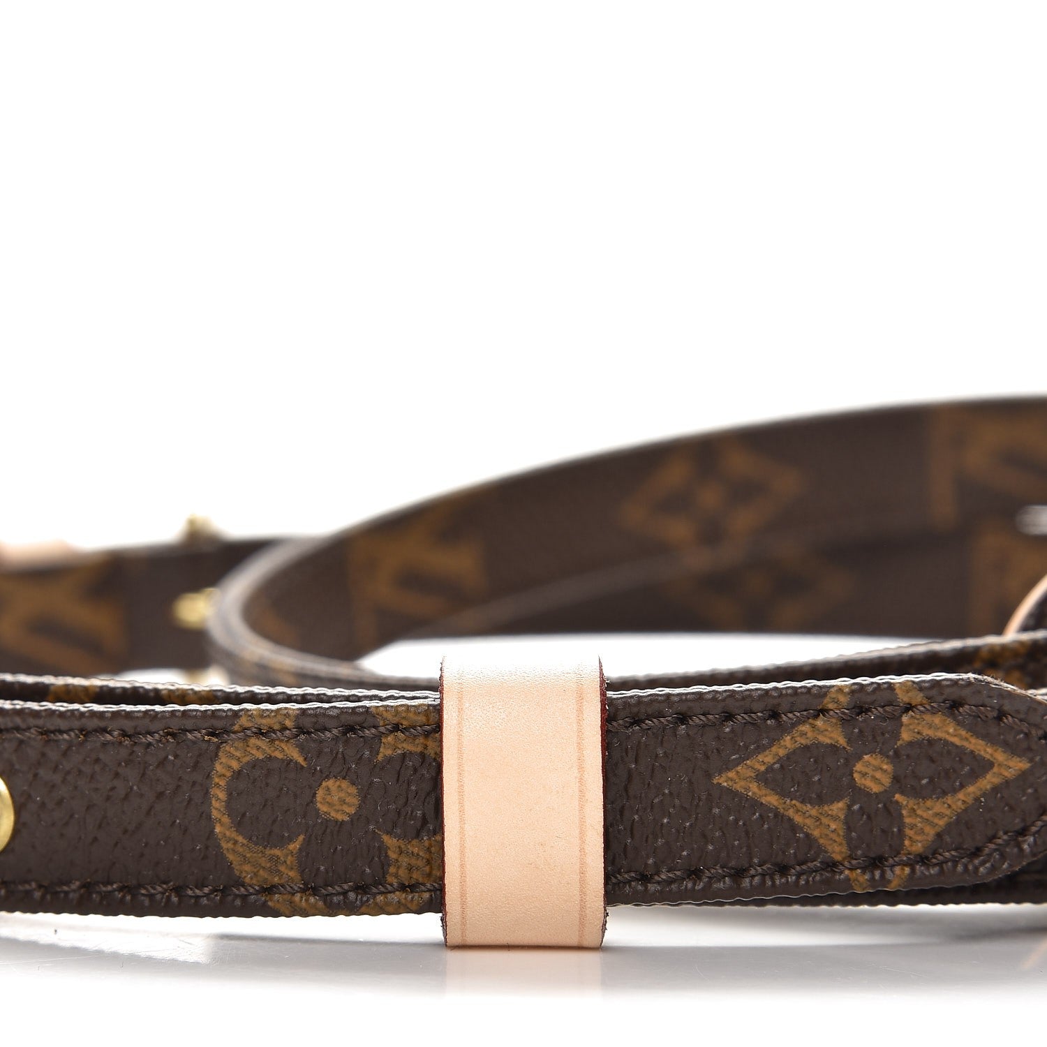 Louis Vuitton Monogram 16mm Adjustable Shoulder Strap 3 of 4