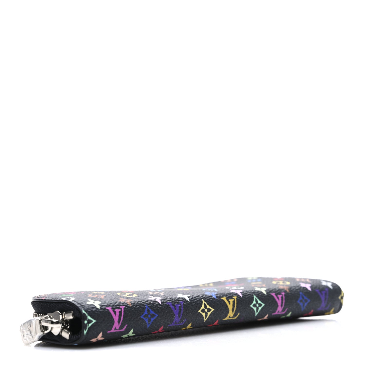 Louis Vuitton LV X TM Monogram Multicolor Charlotte Pencil Pouch Black 4 of 7