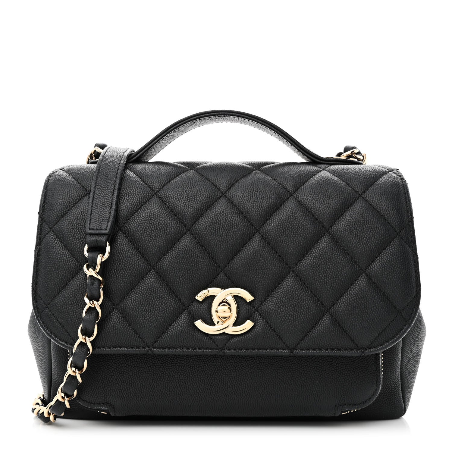 Chanel Caviar Quilted Medium Business Affinity Flap Black 1 of 10