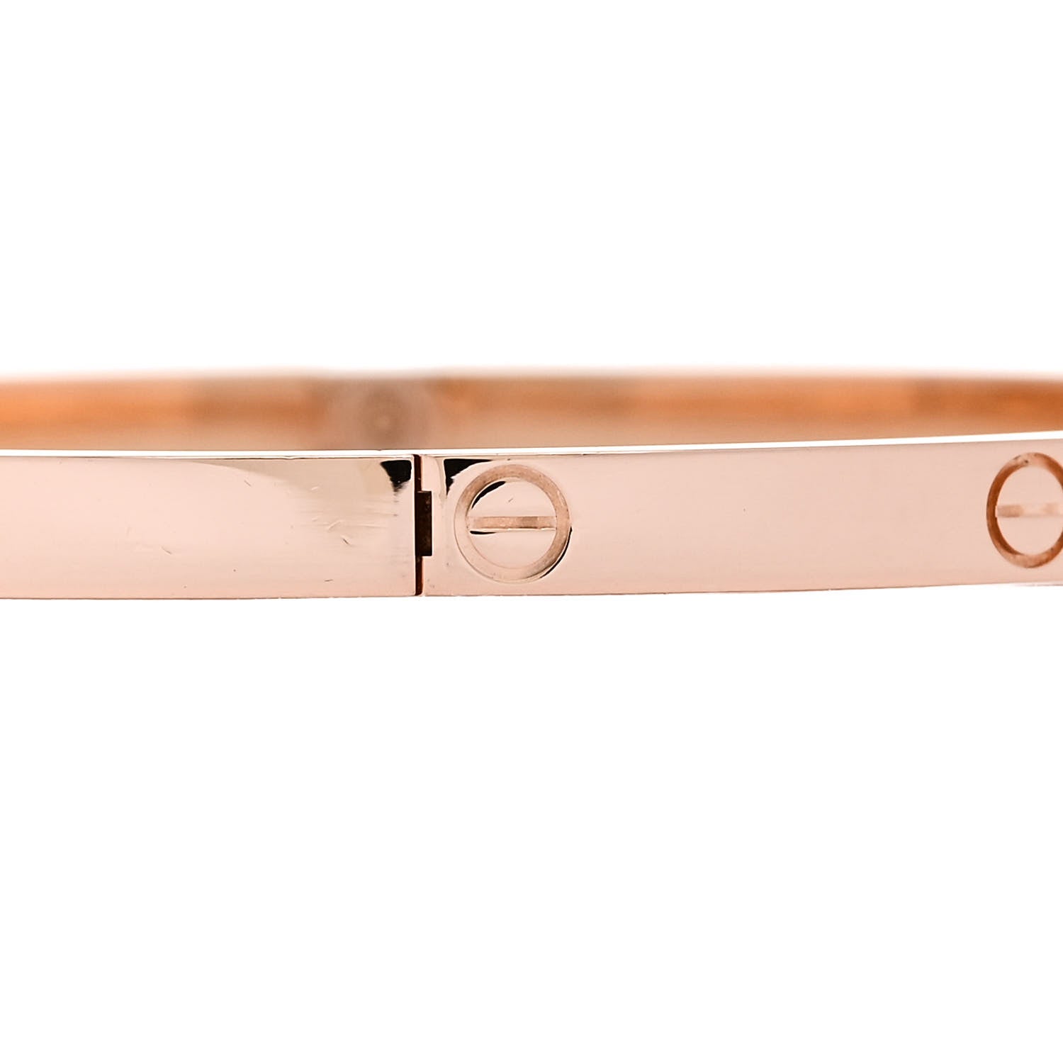 Cartier 18K Pink Gold Small LOVE Bracelet 18 4 of 8