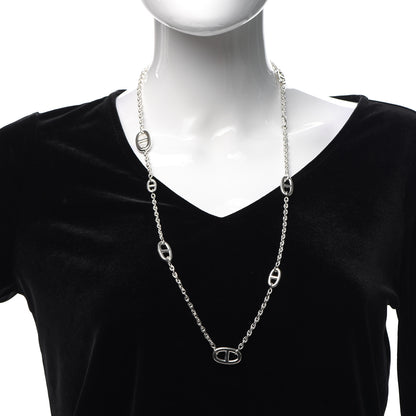 Hermes Sterling Silver Farandole Necklace 80 2 of 5
