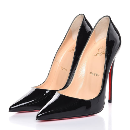 Christian Louboutin Patent So Kate 120 Pumps 37.5 Black 3 of 9