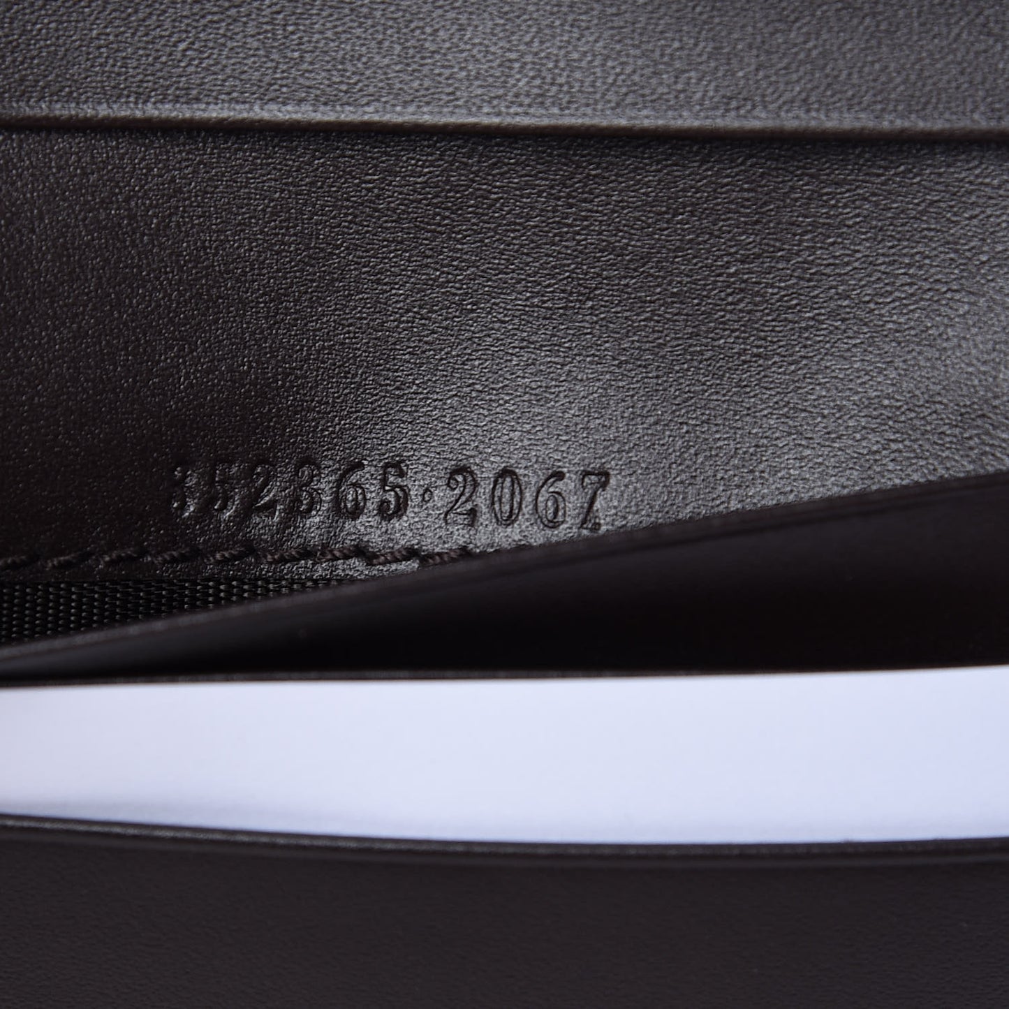 Guccissima Card Case Brown