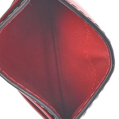 Christian Dior Calfskin D-Fence Card Holder Red 5 of 8