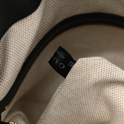 Gucci Pebbled Calfskin Large Soho Hobo Black 8 of 11