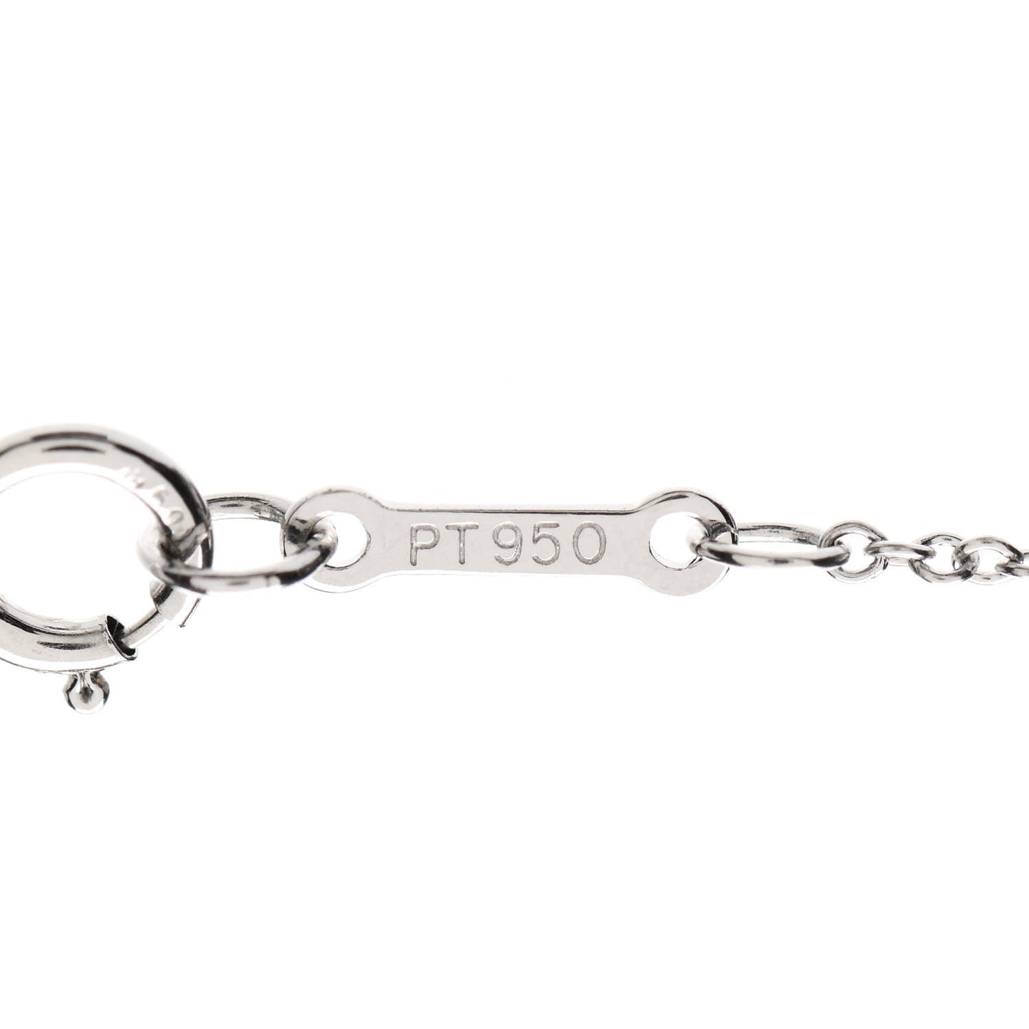 Platinum Diamond .08ct Elsa Peretti Diamonds by the Yard Pendant Necklace
