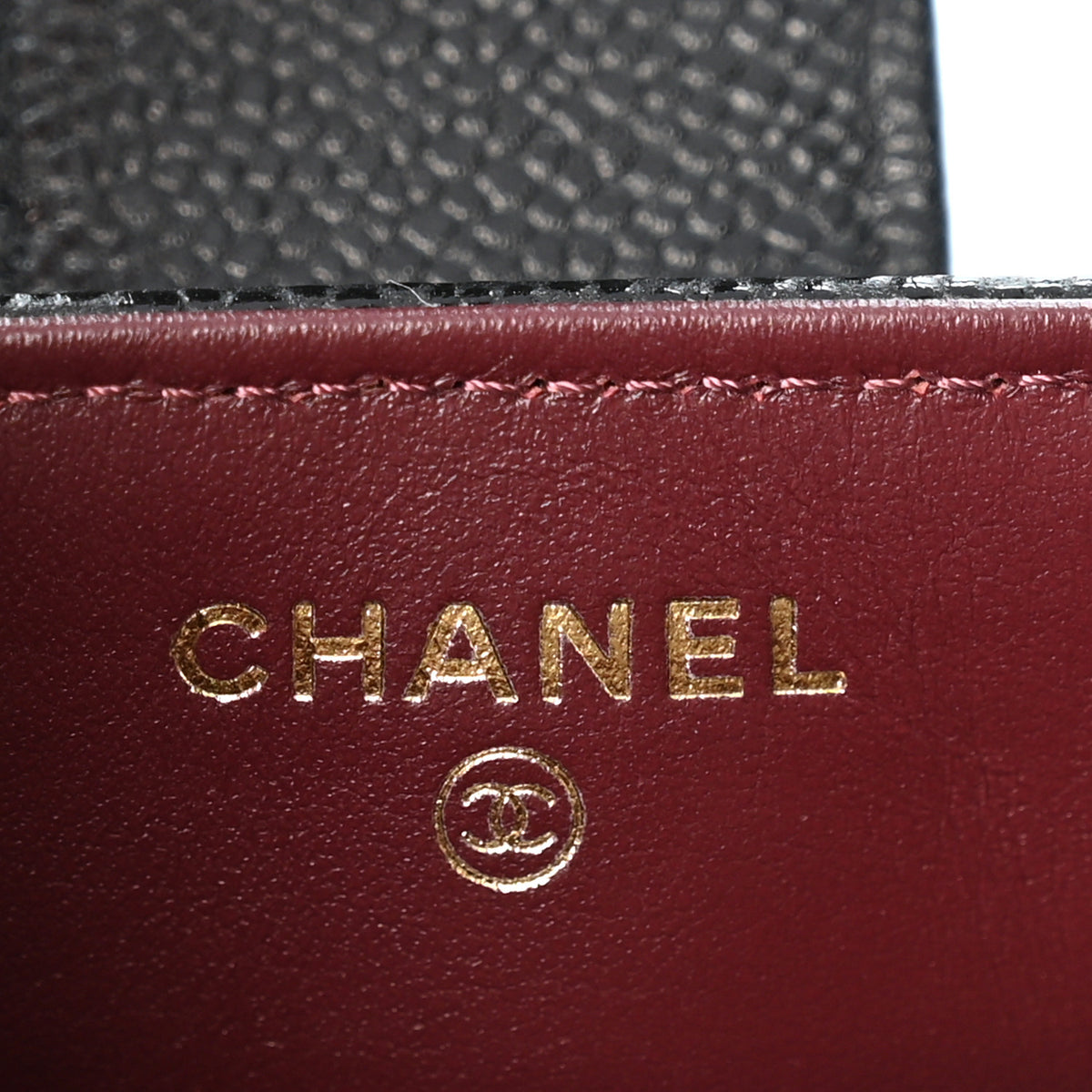 Chanel Caviar Quilted Business Affinity Phone Holder With Chain Black 6 of 11