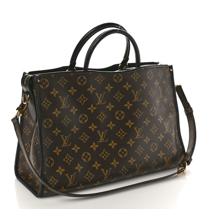 Louis Vuitton Monogram Popincourt MM Black 3 of 9
