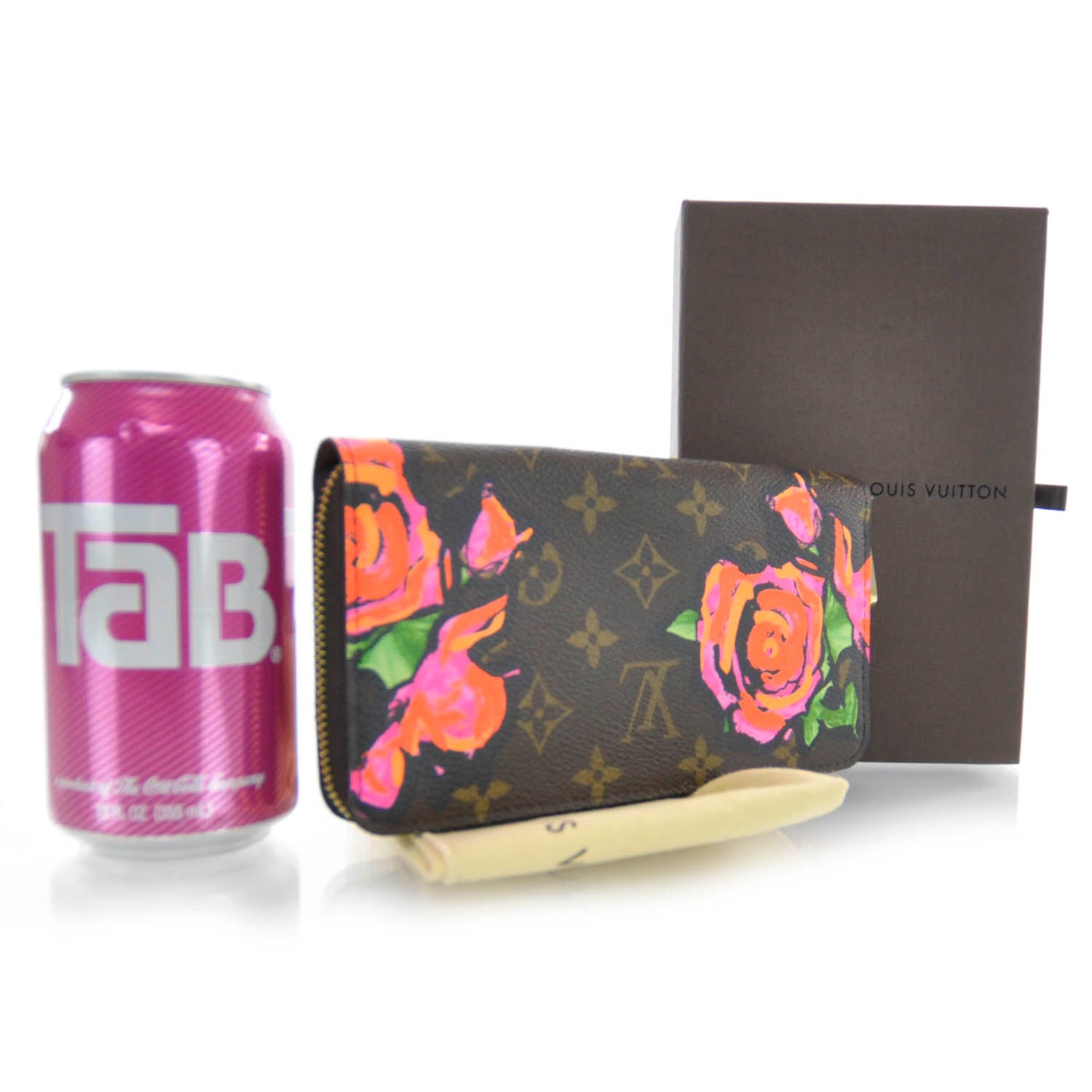 Monogram Roses Zippy Wallet