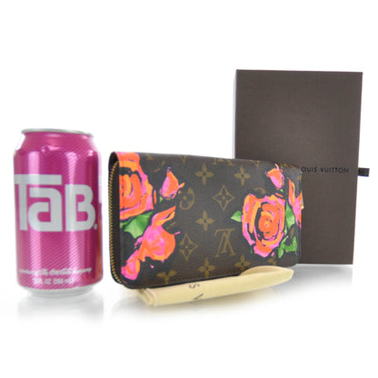 Louis Vuitton Monogram Roses Zippy Wallet 2 of 7