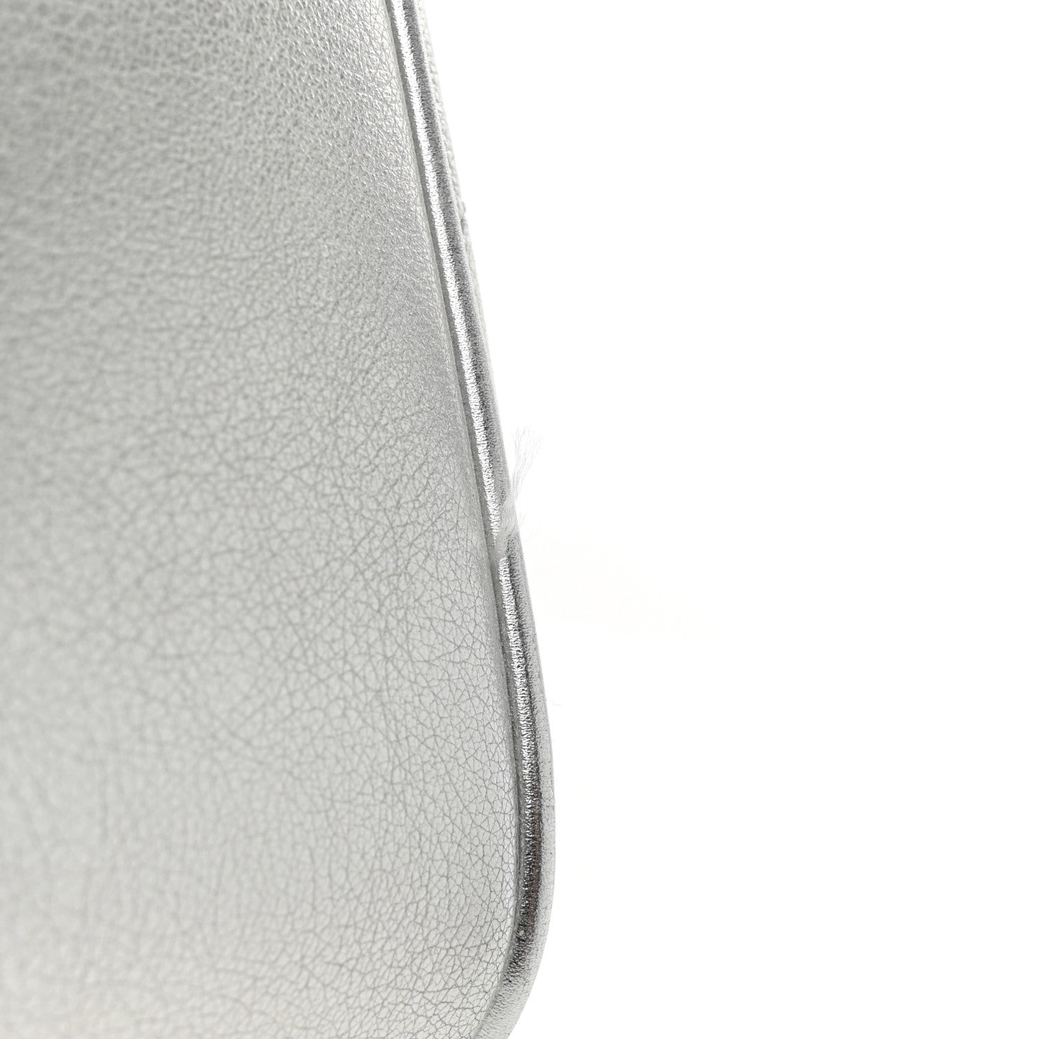 Gucci Metallic Sakai Be Green Calfskin Diagonal Stitched Small Blondie Shoulder Bag Silver 11 of 12