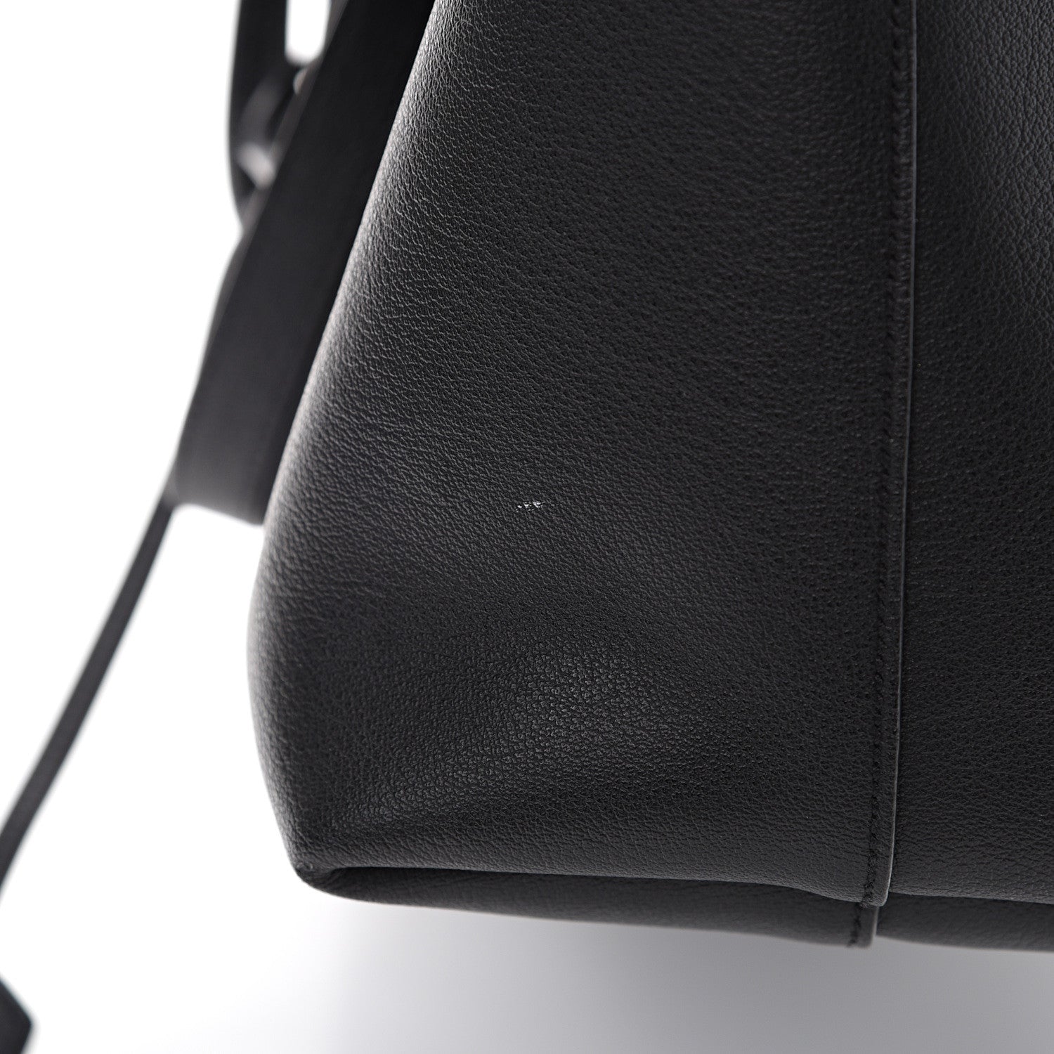 Saint Laurent Calfskin Large Shopping Tote Black 13 of 13