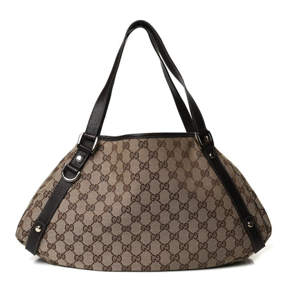 Gucci Monogram Medium Abbey Shoulder Bag Dark Brown 1 of 16